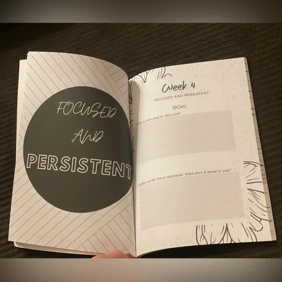 Goal Journal, ‘Girl Meets Goal’ — 12 Week Journal To Conquer Goals Like A Boss! - Picture 8 of 13